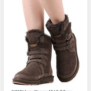AU & MU Australia Brown Boots Size 8